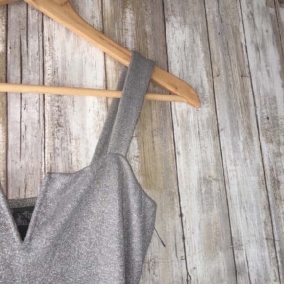 Wild Fable Silver Metallic Bodysuit - Picture 6 of 8